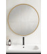 VISOBATH ESPELHO ALEXA 90 RET. DOURADO REF.073487