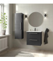VISOBATH MOBILE BONDI 60 CM WHITE ADA C TIRADOR INOX MOV REF: 089202
