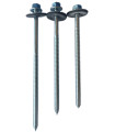 WOOD SCREW WITH WASHER 6.3 X 150