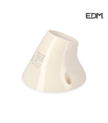 CASQUILHO CURVO E27 EDM