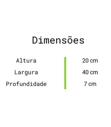 GRELHA CIMENTO 20X40 REF. T