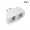 CONECTOR ADAPTADOR HEMBRA DOBLE RETRÁCTIL, REF. R40044