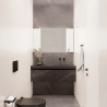 BANHOAZIS MOVEL INSIDE 1 GAV 120X33X45,3 STONE NEGRO