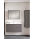 VISOBATH MOVEL MB 100 2C SUSP AQUA S/TIRADOR QUARZO