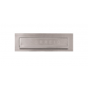 FRENTE CAIXA CORREIO FCCCA 280MM ALUM ACETINADO