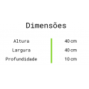 GRELHA CIMENTO 40X40 REF. G