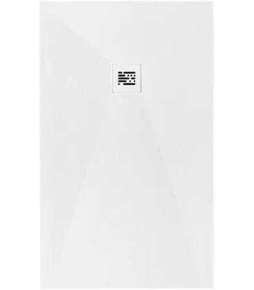 ASD BASE DUCHE PLANSTONE PEDRA RECT. BRANCA 170X80