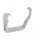 GANCHO CALEIRA PVC CINZA FERROPLAST D.25
