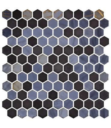 ONIX PASTILHA STONEGLASS OPALO BLACK REF.2002906 (0,53M2/CX)