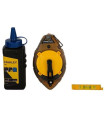 STANLEY KIT TRAÇADOR RECTAS C/PO 30 MT + GIZ + NIVEL REF.0-47-465
