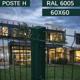 POSTE VERDE C/1,00 MT 60X60...
