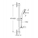 GROHE CONJUNTO RAMPA DUCHE 1 JATO TEMPESTA 110