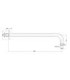 KIT DE ENCASTRAR CILINDRICA COM 2 SAIDAS PARA DUCHE EM INOX