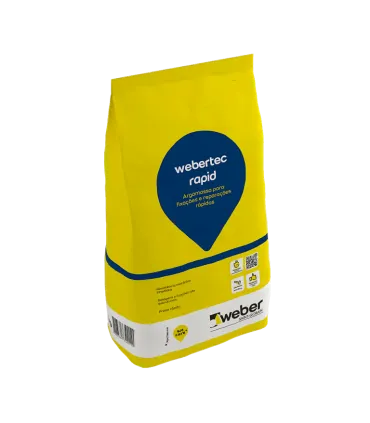 WEBERTEC RAPID 5 KG CINZA REF: 11657