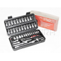 JOGO CHAVES CAIXA CR-V 1/4" 46PÇS MACFER SS-2046