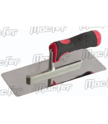 TALOCHA INOX LISA BISELADA MACFER CN820-SS 240X100MM REF: 0340009