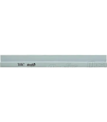 REGUA ALUMINIO PERFIL "H" 113X28MM 20D2 DE 1,5MT