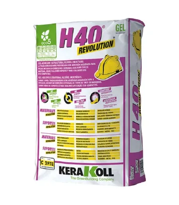 KERAKOLL H40 REVOLUTION GRIS 25 KGS REF:15521