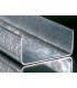 CALHA GALV. U 50X100X50X3 (26,937 KG/UNID) REF: 24289