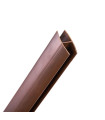 PROFILÉ DE RACCORDEMENT EN PLASTIQUE H 2,05 M MARRON RÉF. : 27386