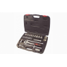 CR-V 1/2" Socket Set, 26-Piece, MACFER SS-4026, Ref.: 1050003
