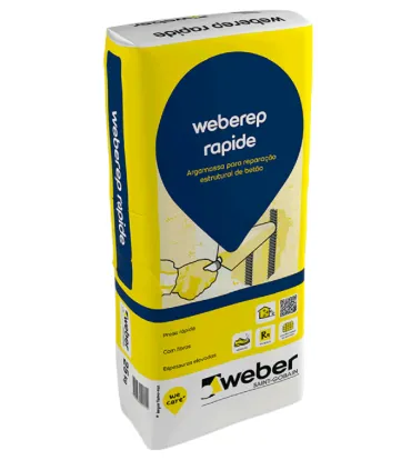 WEBEREP RAPIDE CINZA 25 KG REF: 11692