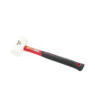 POIGNÉE EN CAOUTCHOUC MACFER RM-WH 49 MM 340 G BLANCHE