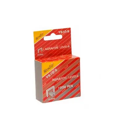 AGRAFOS U MACFER YS-S 1,2X10,6X8MM (1000 PÇS)