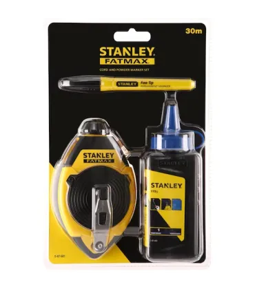 STANLEY FAT MAX 30M + GIZ + MARCADOR