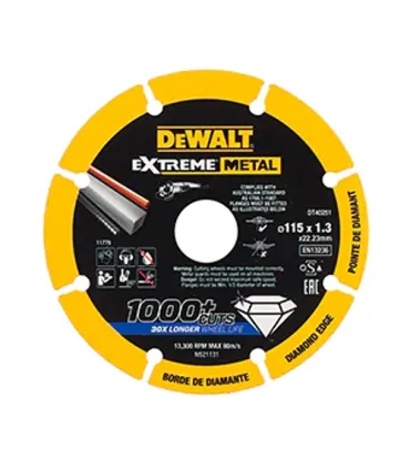 DEWALT DISCO DIAMANTE EXTREME METAL 115MM