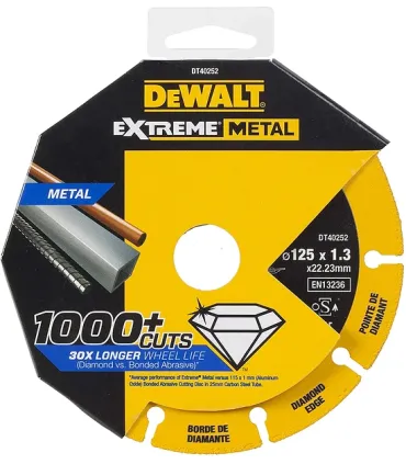 DEWALT DISCO DIAMANTE EXTREME METAL 125MM