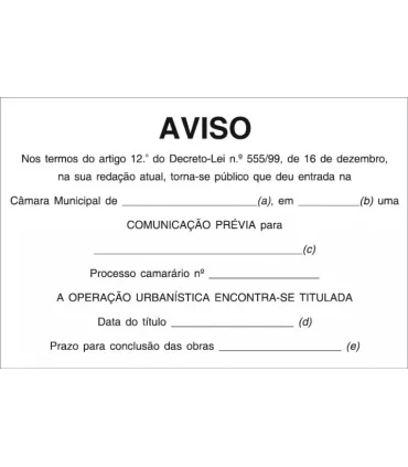 SINAL LICENCIAMENTO OBRA 1000X700