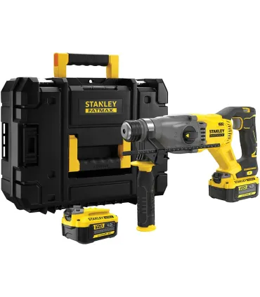 STANLEY MARTELO SDS-PLUS V20 18V 2BAT + CARREGADOR + MALA