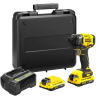 STANLEY VISSEUSE À PERCUTION BL V20 2 BATTERIES DE 2 AH + CHARGEUR + MALETTE