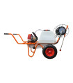 CARRINHO PULVERIZADOR 80L 2 RODAS C/ENR.50 MTS MANG