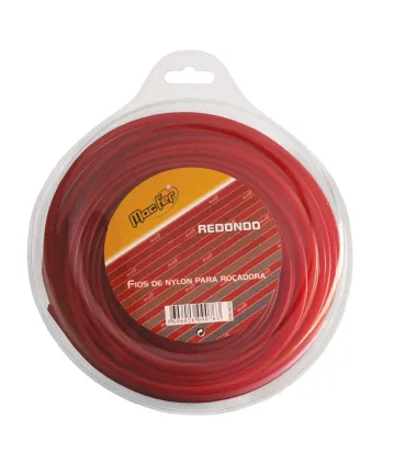 FIOS NYLON P/ROÇADORA QUADRADO 4,0MMX15M