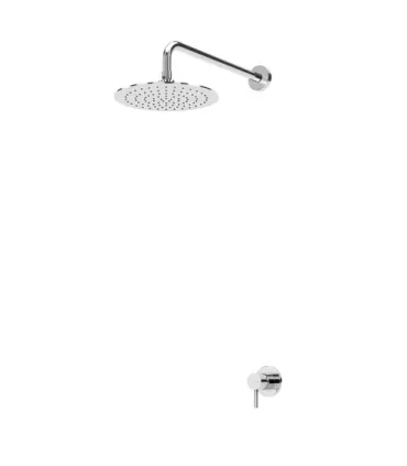 BRUMA SISTEMA DE DUCHE FIXO TETO ULTRATHIN 250 BRAÇO 100MM LUSITANO NS REF.1075602NS