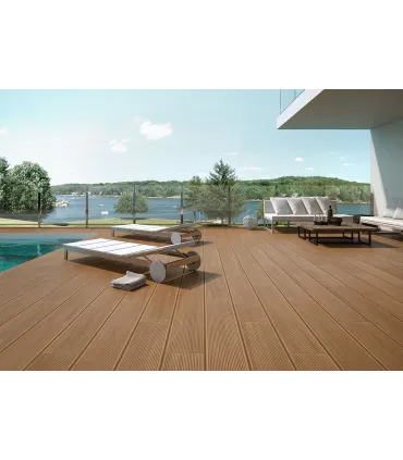 GEOTILES PAVIM.PORCELANICO DECK OLEA HAYA 23X120X9,5CM (1,38M2/CX)