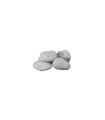 AMOP GEROLLTE STEINE, WEISS, MARMOR, 6,10,25 kg