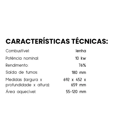 RECUPERADOR FOYER INVICTA PHILOS 700