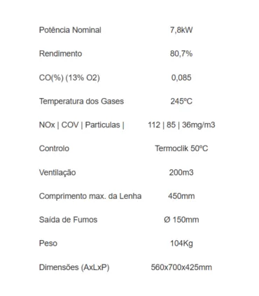RECUPERADOR DE CALOR ELOS 70 VITRUS
