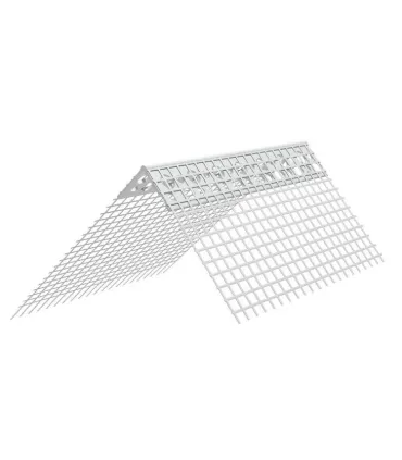 PERFIL COBRECANTOS PLAST C/REDE FIBRA VIDRO EKO 10X10