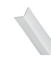 25x25 CORNER PIECE, 2.5 MT, WHITE PVC
