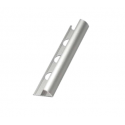 BAGUETE 11 MM ALUMINIO BRILHANTE  (2021L)
