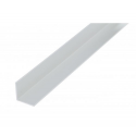 ANGULO 20X20-2,5MT ALUMINIO BRANCO