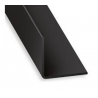 ESQUINA DE 25X25 - 1 MT DE PVC NEGRO