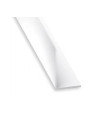 WINKEL 40×40 – 2,5 m, weißes Aluminium