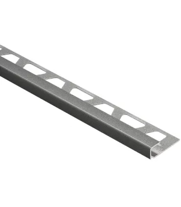 SCHLUTER QUADEC EB, ACERO INOXIDABLE CEPILLADO 2,50 MTS Q125EB