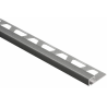 SCHLUTER QUADEC EB, ACERO INOXIDABLE CEPILLADO 2,50 MTS Q125EB