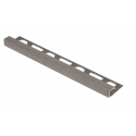 SCHLUTER QUADEC TSSG, ALUMINIO LACADO COM RELEVO GRIS PEDRA Q125TSSG